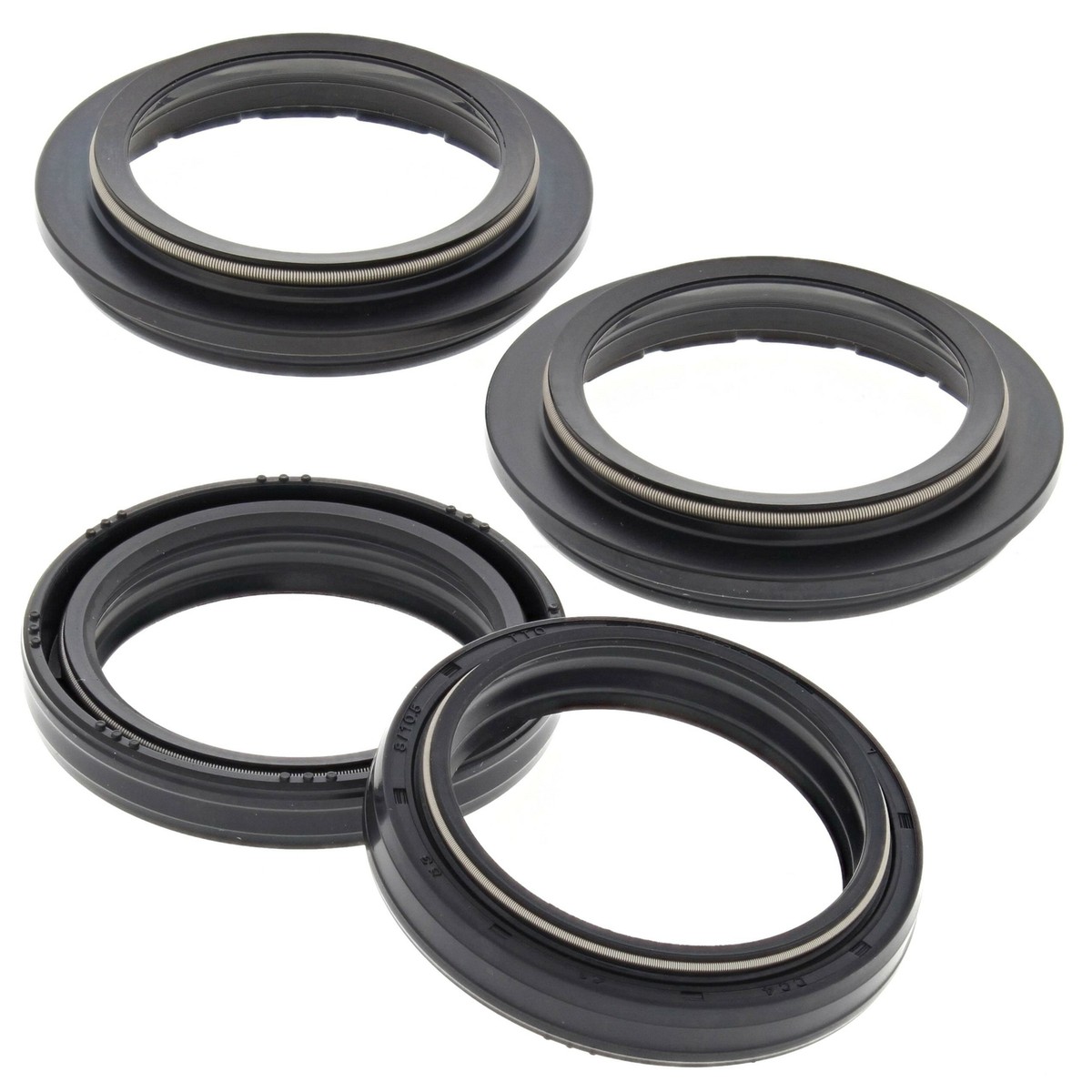 Kawasaki Ninja ZX-6R, 2003-2004, Fork Seal and Wiper Set - ZX600