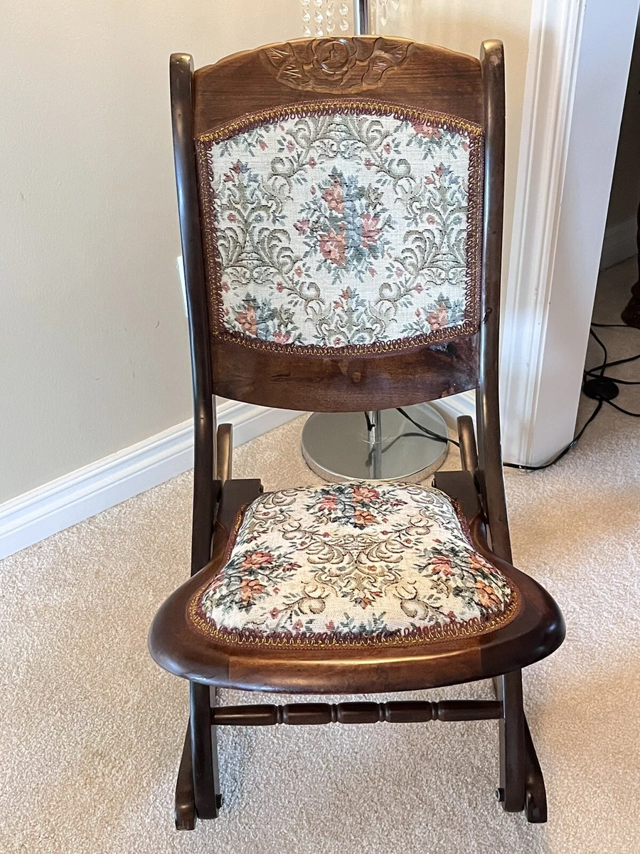Folding rocking chair for nursery sales