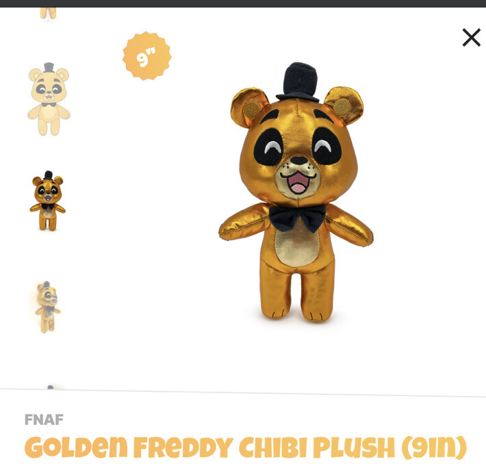 fnaf Youtooz ぬいぐるみ （Golden Freddy Chibi） NEW* Youtooz FNAF Freddy's Chibi Golden Freddy 9