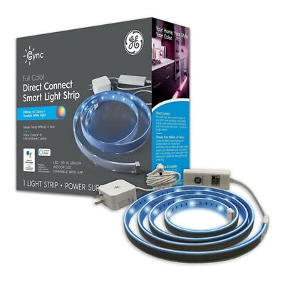 Cync Smart LED Light Strip with Voice & Out of Home Control, 80'' Long (Open Box)