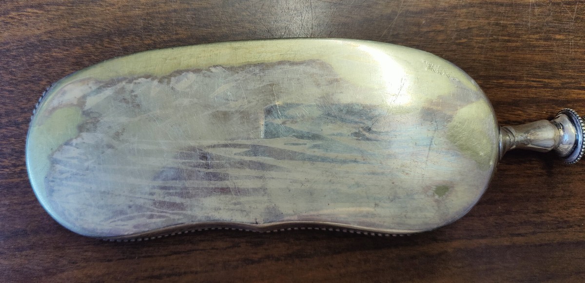 1922 Atkin Bros Silverplate Silent Butler w Handle ~ Sheffield