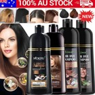 Permanent Instant Hair Dye Color Shampoo Natural Olive/Coconut Oil Essence Dying