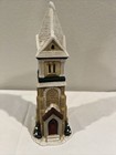 Mervyn's Village Square Lighted Ceramic Clock Tower 10th Anniversay Collection — photo 2