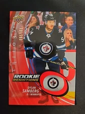 2022-23 Trilogy Dylan Samberg #RR-25 Jets Rookie Renditions Red SN# /799 🏒 