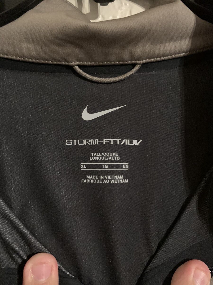 Nike Storm Golf Jacket FIT ADV FZ Waterproof Olive Grey Nike Storm Golf Jacket FIT ADV FZ Waterproof Olive Grey