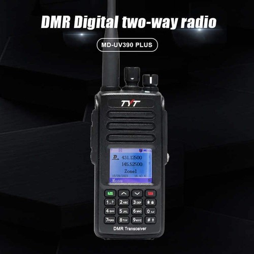 Z GPS TYT MD-UV390Plus 10W DMR Radio cyfrowe AES256 Szyfrowanie Transceiver - Zdjęcie 10 z 13