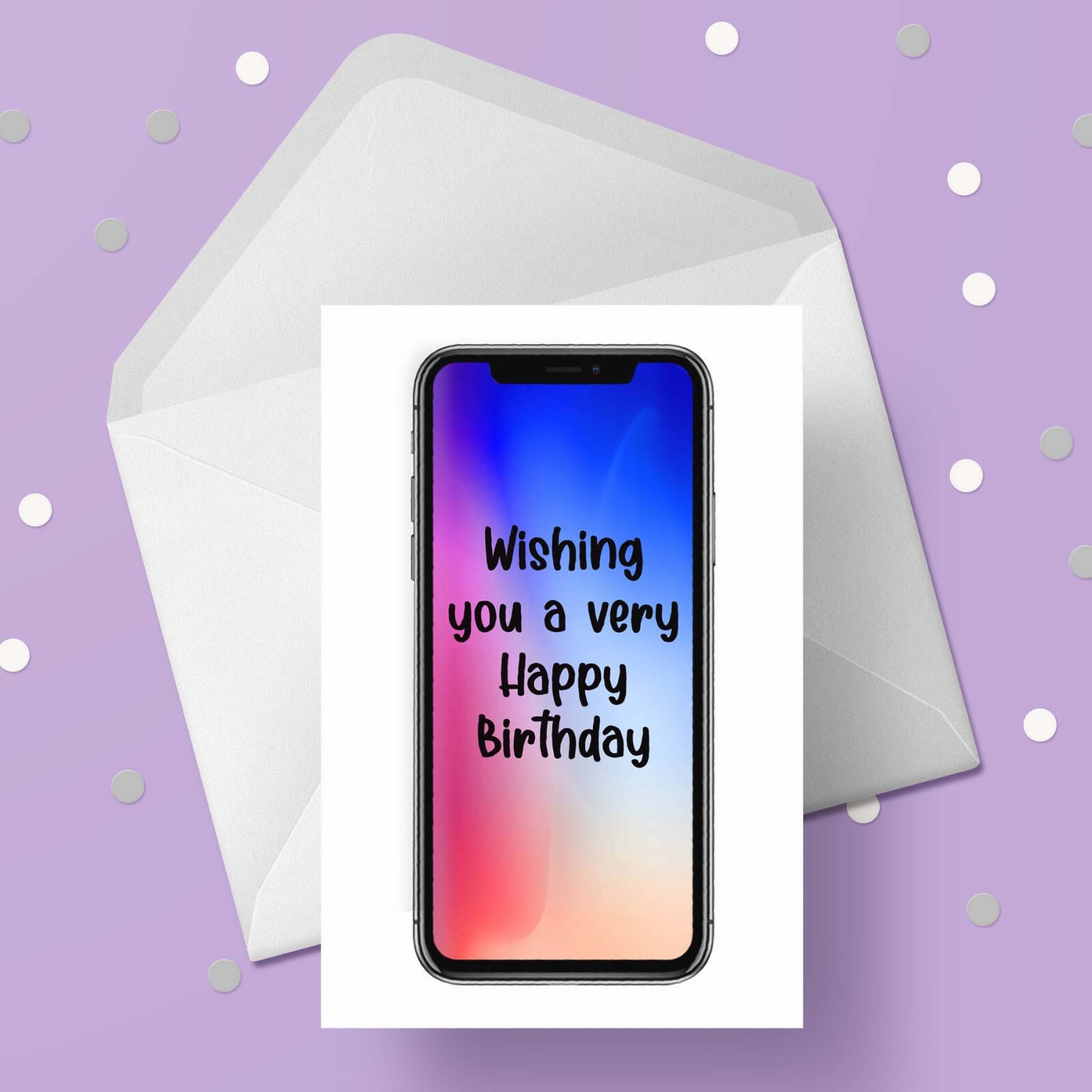 iPhone 11 Birthday Card - Free 1st class p&p