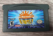 Nicktoons Unite Nintendo Game Boy Advance Game Cartridge 