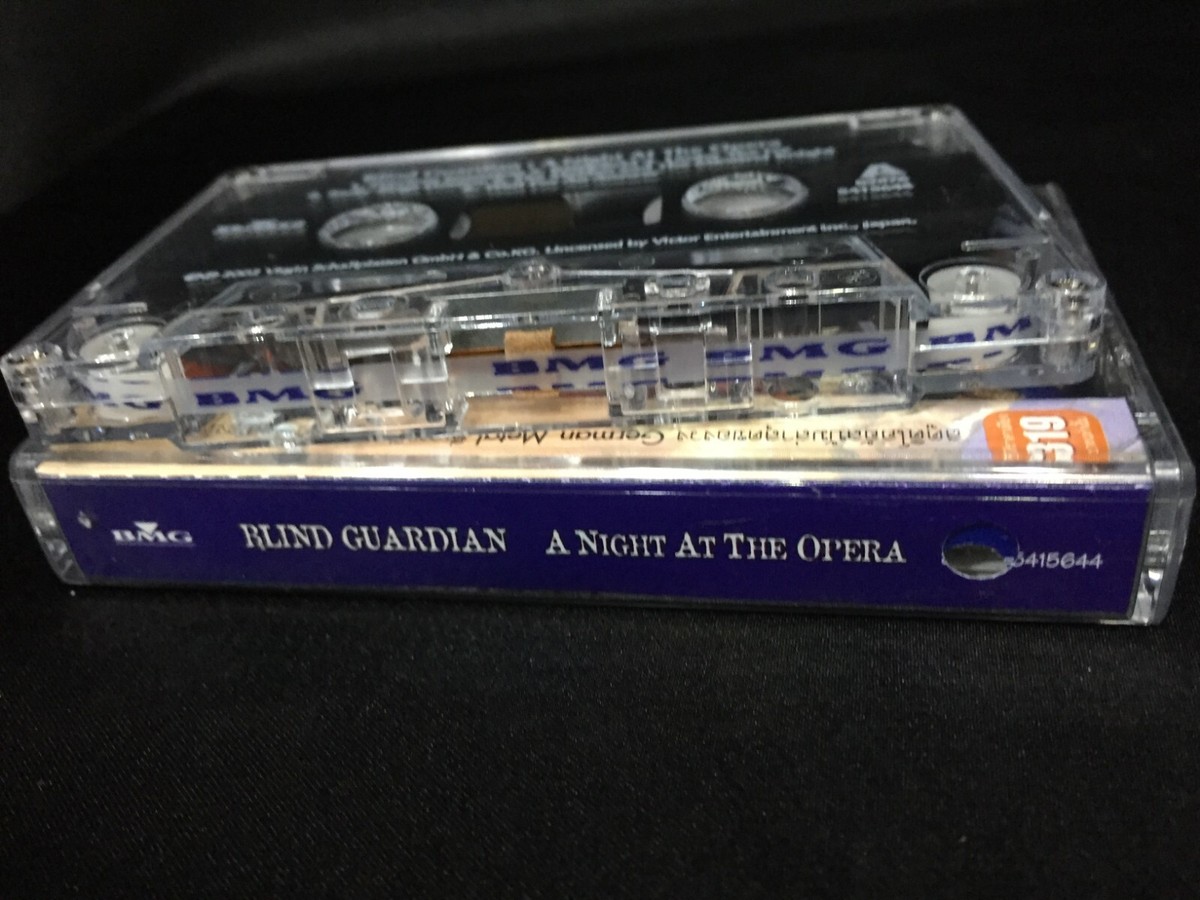 Blind Guardian A Night at the Opera Cassette Tape (BMG Thailand