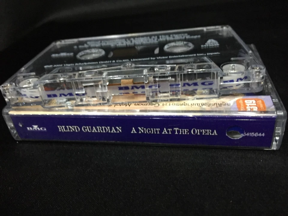 Blind Guardian A Night at the Opera Cassette Tape (BMG Thailand 2002) Foto 2 de 4