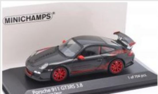 Minichamps 1:43 Porsche 911 (997.II) GT3 RS 3.8 - grey | eBay