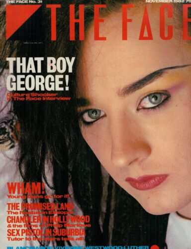 THE FACE MAGAZINE -- NOV 1982 -- BOY GEORGE - WHAM - LUTHER VANDROSS - Bild 1 von 1