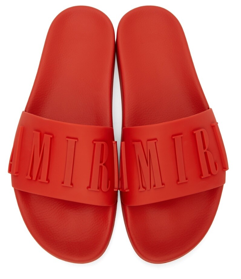 NEW $270 AMIRI men's 43/10 Red 3D 