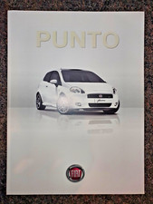 Fiat Punto Range 2008 Car Sales Brochure Sporting Gp Active Eleganza Dynamic