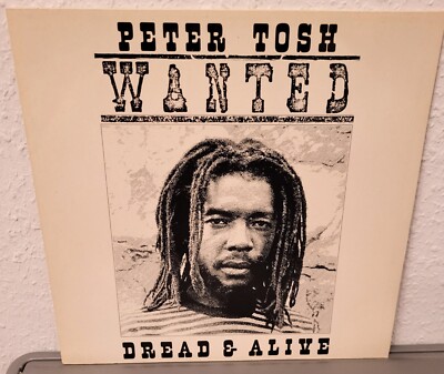 LP Peter Tosh/Wanted Dead And Alive (VG/VG)