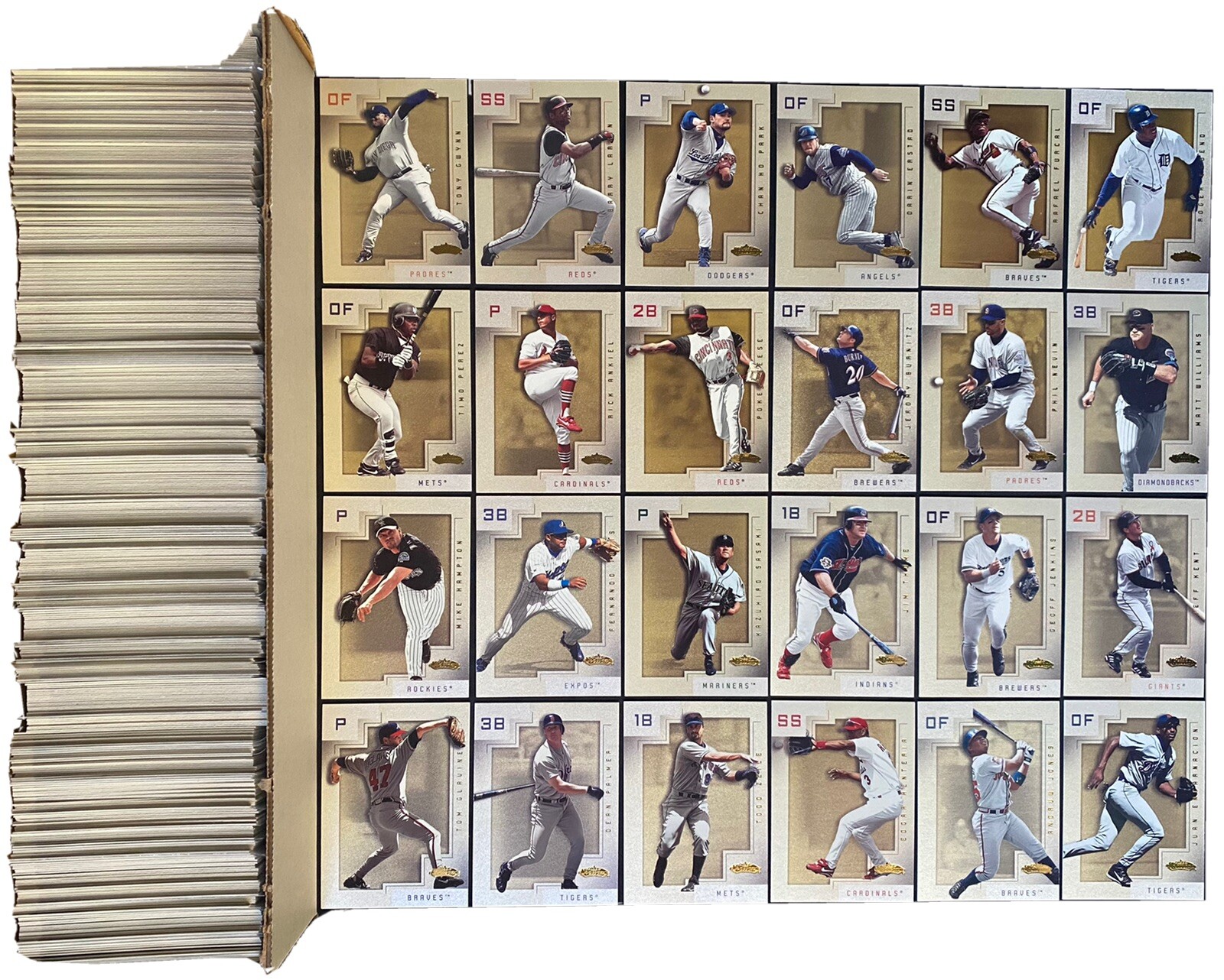 2001 Fleer Showcase - Baseball Cards - Complete Your Set - You U Pick