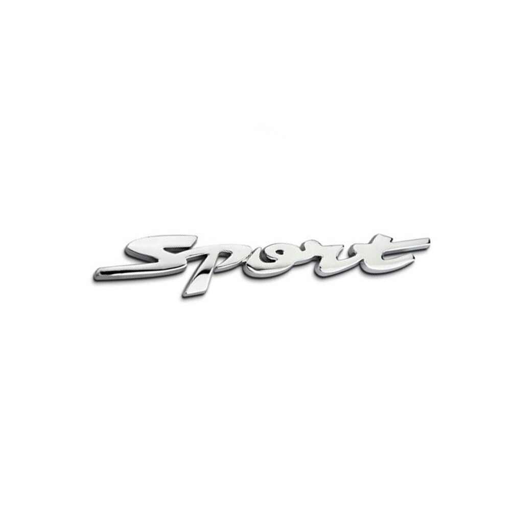 3D SPORT Car Logo Metal Emblem Badge Sticker Fender Trunk Car Decal