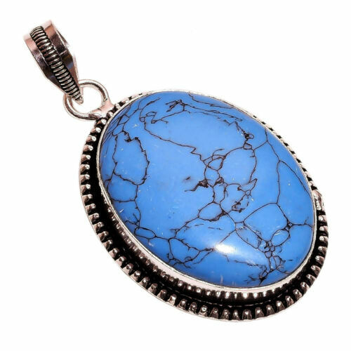 Collier Ancien 3 Rangs Argent Massif Et Turquoises - Bijou Vintage, Perles