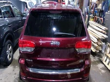 Used Deck Lid fits: 2016 Jeep Grand cherokee privacy tint glass w/rear view came