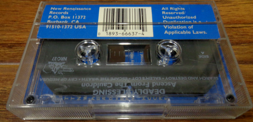 DEADLY BLESSING - ASCEND FROM THE CAULDRON (1988) CASSETTE TAPE RARE US METAL - Imagen 5 de 5