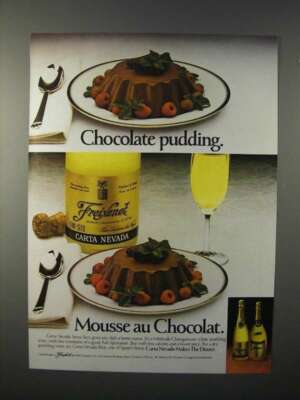1986 Freixenet Carta Nevada Semi-Seco Sparkling Wine Ad