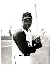 LG979 1964 Original Photo BOB CHANCE CLEVELAND INDIANS BASEBALL BATTING STANCE