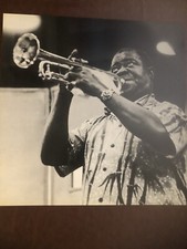 louis armstrong Poster Print 26”x26”