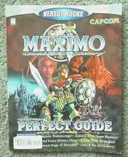 VTG NM 2000 Y2K VERSUS STRATEGY GUIDE MAXIMO GHOSTS GLORY PS2 XBOX CAPCOM