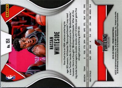 2019 Panini Prizm #151 Hassan Whiteside | eBay