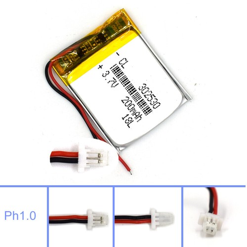 302530 Battery 3.7V Lipolymer 200mAh Rechargeable Cell for Recorder GPS MP3 Navi - Picture 9 of 18