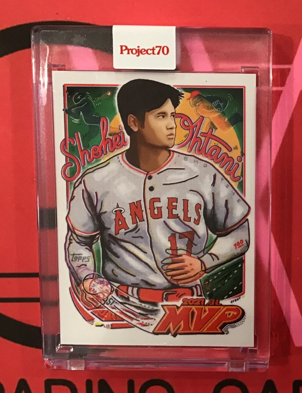 Shohei Ohtani trading card