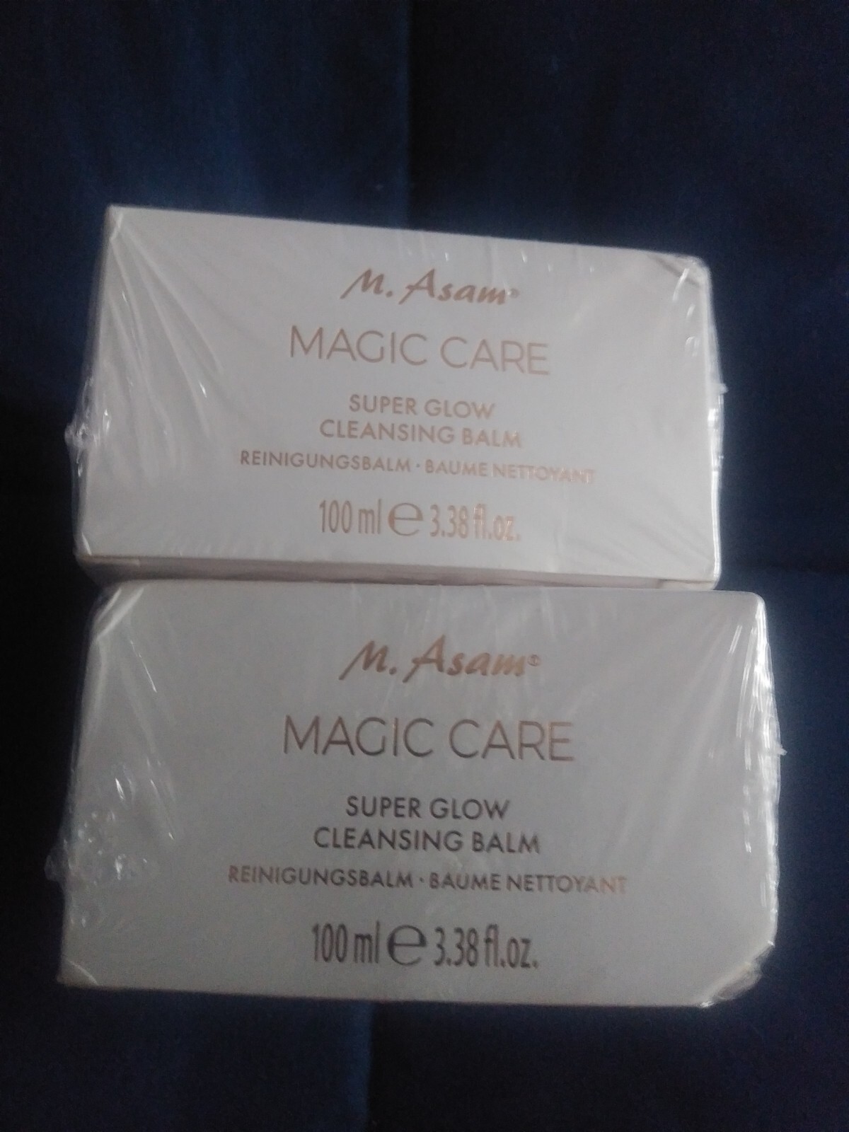 M. Asam Magic Care Super Glow Cleansing Balm-3.38oz-Sealed=Duo