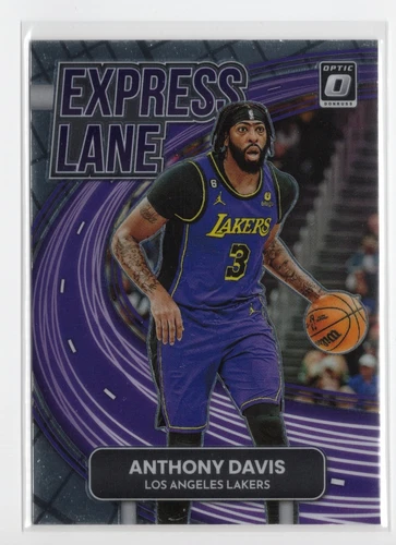 2022-23 Donruss Optic Anthony Davis #22 Express Lane Los Angeles Lakers