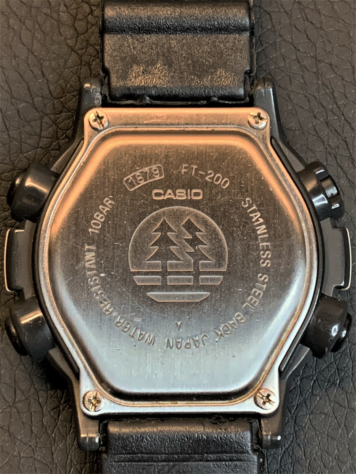 casio forester fishing watch