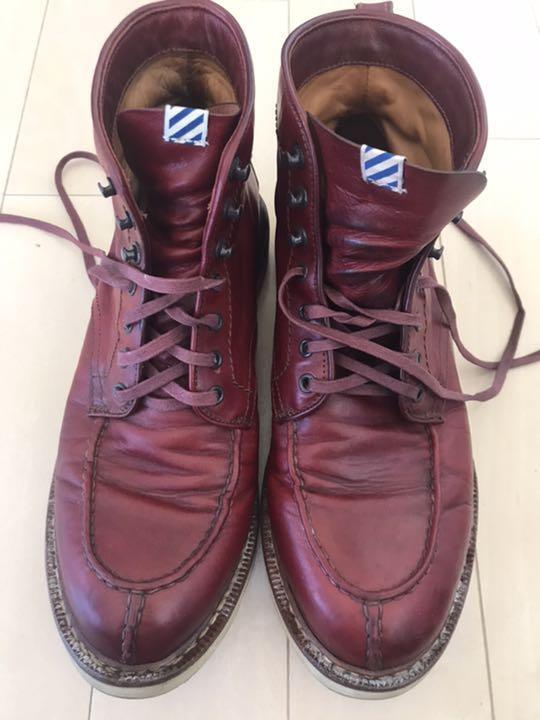 Men 10.0US Visvim 7Hole Boots Wine Red Us 10 | eBay