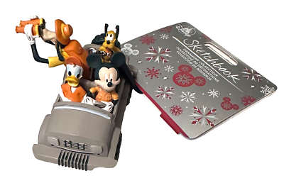 Disney Animal Kingdom Safari Mickey Donald Goofy Pluto Sketchbook