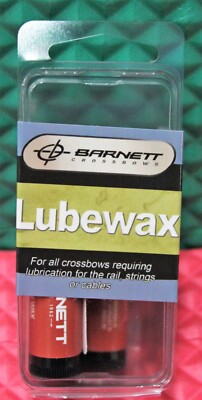 Barnett Lubewax 3 Pezzi – Cera Lubrificante Per Balestra Nero/Rosso Modello 16061
