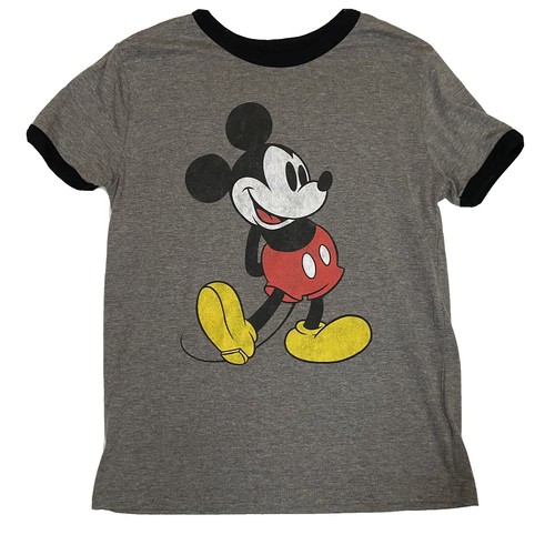 100% Authentic GUCCI Mickey Mouse Gray Cotton Jersey T-Shirt Size 100% Authentic GUCCI Mickey Mouse Gray Cotton Jersey T-Shirt Size