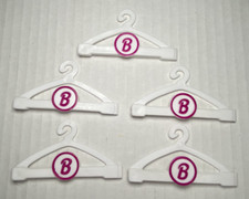 Mattel Barbie Doll Clothes Hangers Snap 'N Store Fashion Hangers Lot of 5