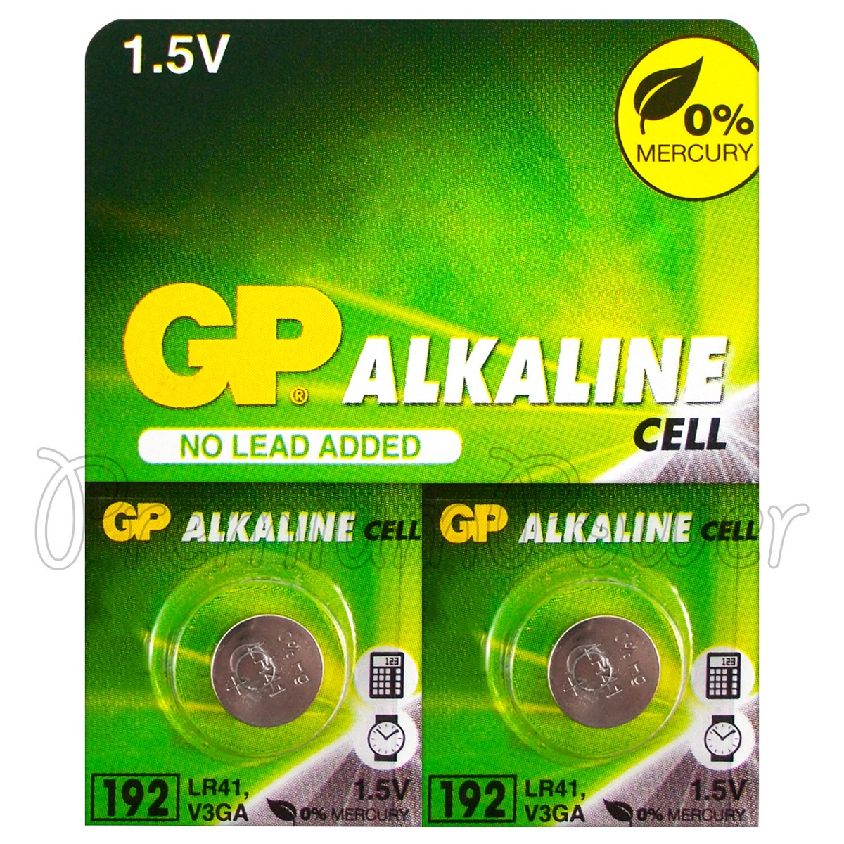 2 Batterie Celle Alcaline GP LR41 1,5 V 192 L736 G3A GP192 V3GA - Foto 2