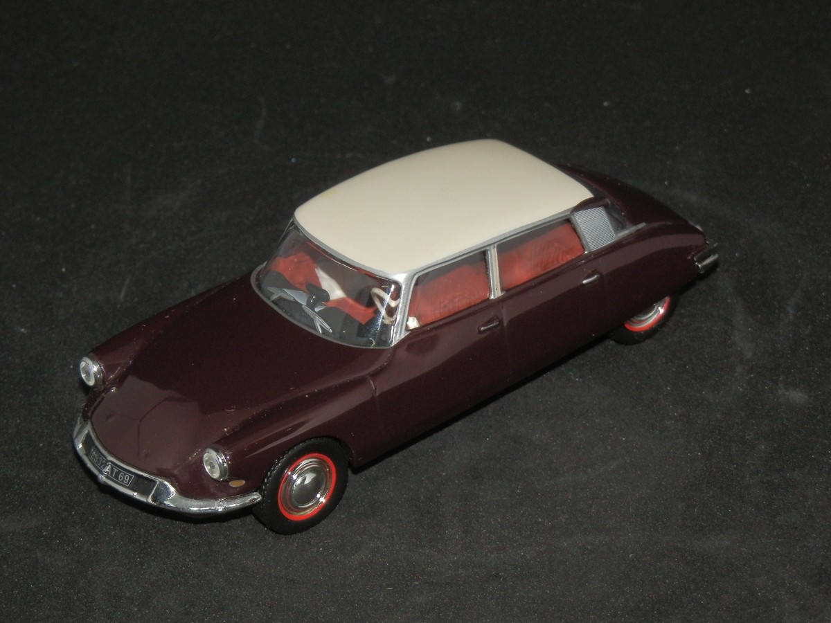 Modèle Réduit Altaya 1/43 Citroën DS 19 Pallas - Collection La Route Bleue, Occasion En Boîte