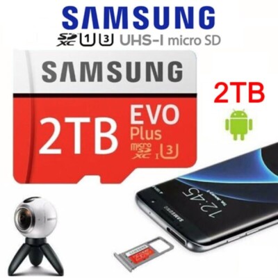 2TB SamSung Evo Plus Micro SD Speicherkarten SDXC UHS-I Class 10 Memory Card