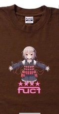 fuct Made in USA ???? SUICIDE GIRL anime BROWN T Shirt SSDD Supreme