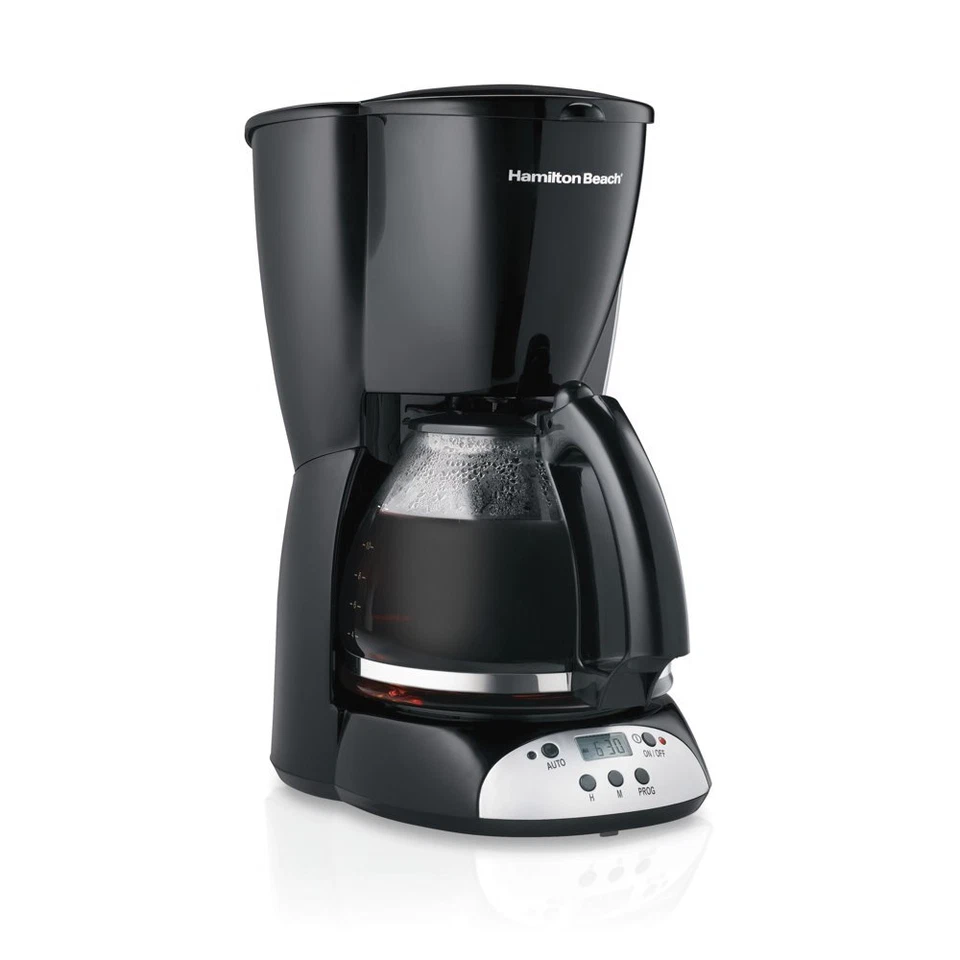 Programmable Coffee Maker, 12 Cups, Black, Model 49465R - Image 2 of 4