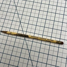 Decatur Arcola Illinois IL Wood Pencil Gold Bond Salesman Vintage Anderson Truck