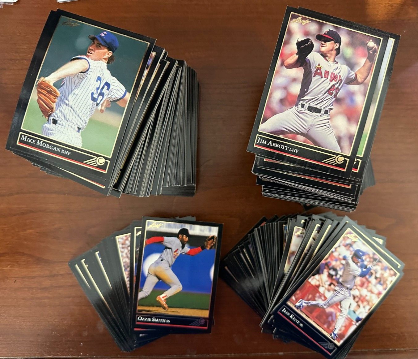 1992 Leaf Black Gold Baseball Cards 1-250 - You Pick - Complete Your Set