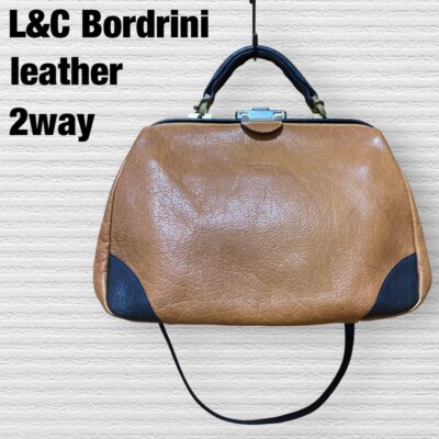 Boldrini Handtasche Schultertasche Handtasche Leder GEBRAUCHT guter Zustand V...