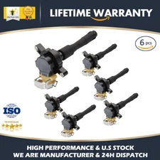 For 6Pack Ignition Coils BMW 323i 325i 328i 330i 525i 528i 530i M3 M5 E46 E39 X5