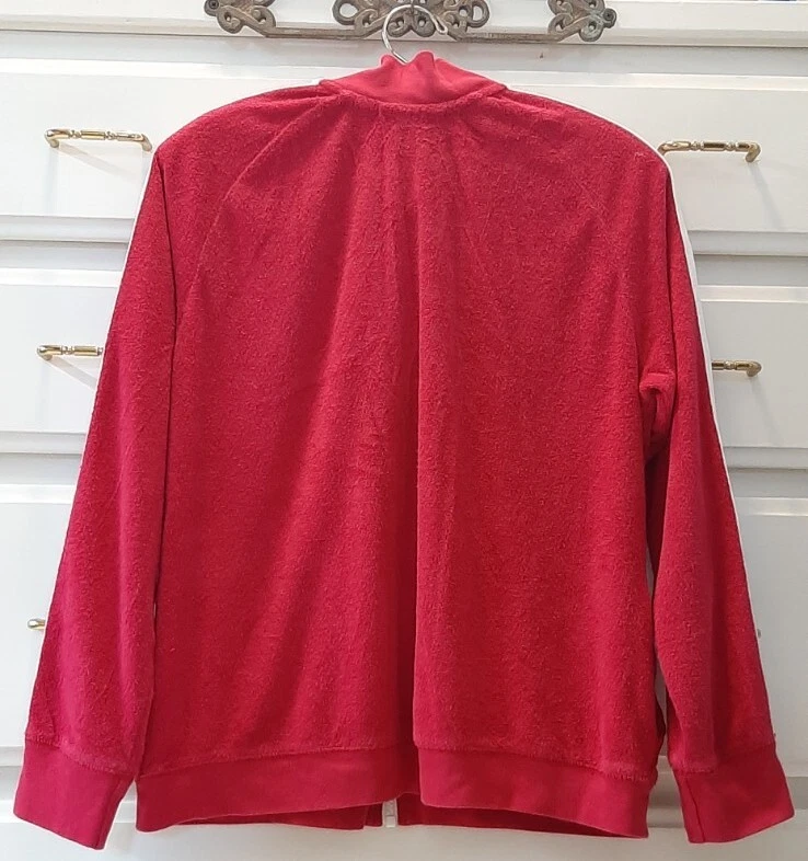 Куртка спортивная Talbots Petites SzM Fuchsia французская махровая ткань для отдыха активная одежда - Изображение 2 из 4