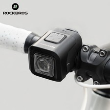 ROCKBROS Bike Horn Bicycle Light 2 in 1,120 dB Horn & 450LM Headlight Waterproof